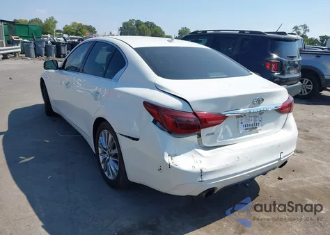 2018 Infiniti Q50 3.0T Luxe из США, поврежденный, VIN JN1EV7AR7JM440503